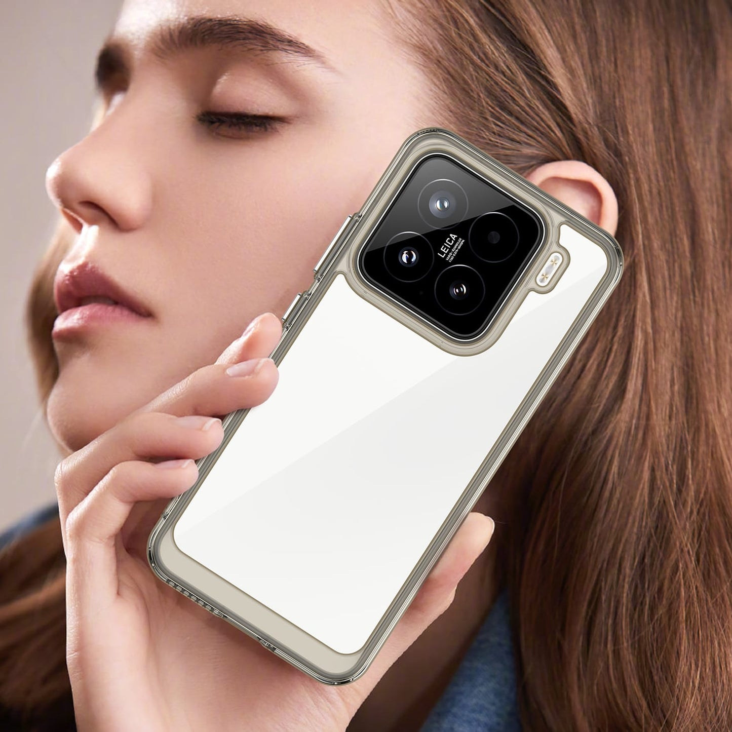 Xiaomi 15 Soft Gel Case [Clear Grey]