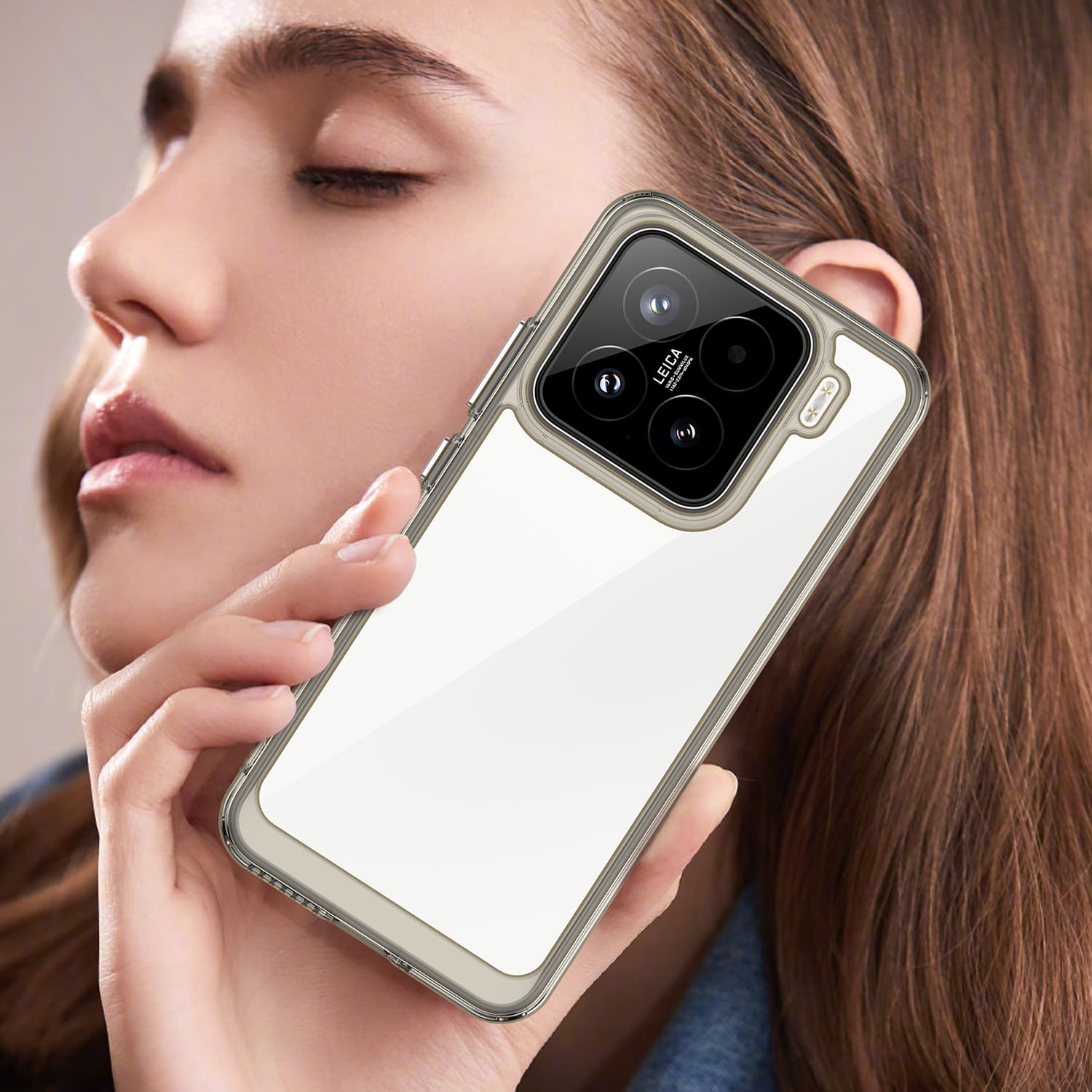 Xiaomi 15 Soft Gel Case [Clear Grey]