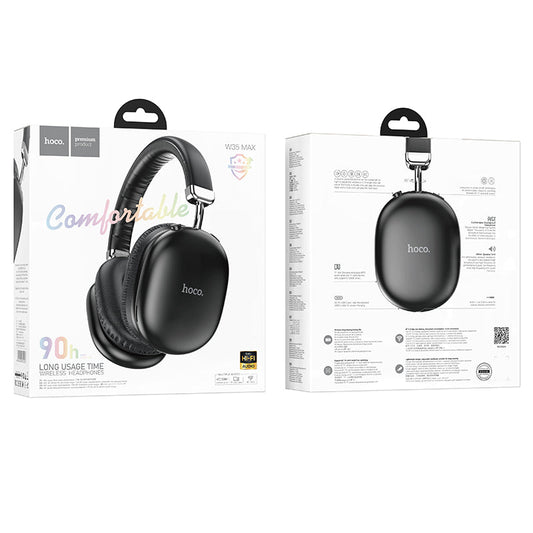 Hoco Premium Bluetooth Headset w/ 90 Hours, Comfort Fit (W35 Max)