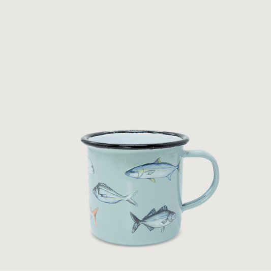 Moana Road Enamel Mug [ NZ Fishing Club - 648a]