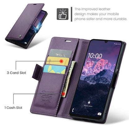 Samsung Galaxy A07 Pu Wallet Case [Purple]