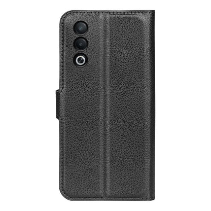 Oppo A80 5g Pu Wallet Case [Black]
