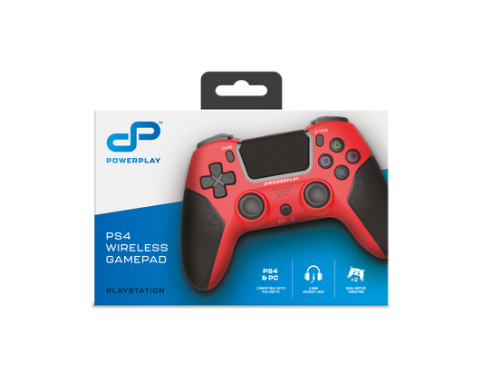 PowerPlay PS4 Wireless Controller (Red)