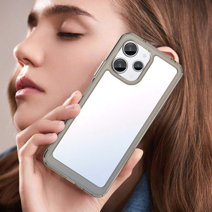 Xiaomi Redmi 12 5G Soft Gel Bumper Case [Clear Grey]