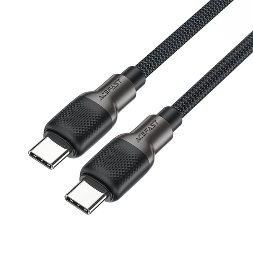 3A/60W Super Durable Zinc Alloy Nylon Braided Cable w/ Silicon Inner Sheath (C10) [60W USB-C to USB-C]