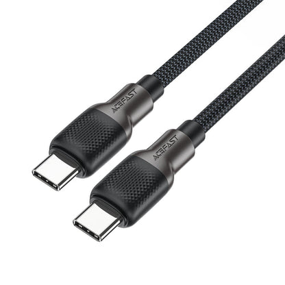 3A/60W Super Durable Zinc Alloy Nylon Braided Cable w/ Silicon Inner Sheath (C10) [60W USB-C to USB-C]