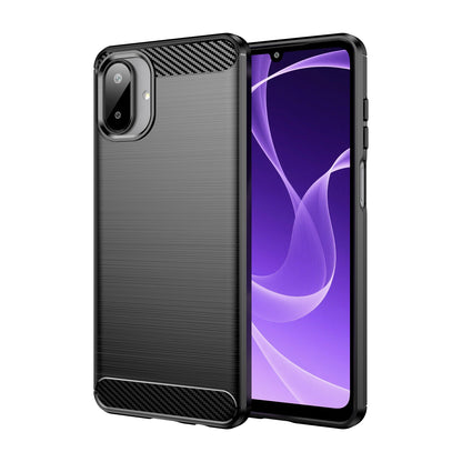 Galaxy A07 Carbon Fibre Case [Black]