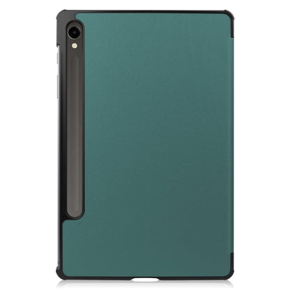 Galaxy Tab S9 X710 Tri-fold Pu Case [Teal]