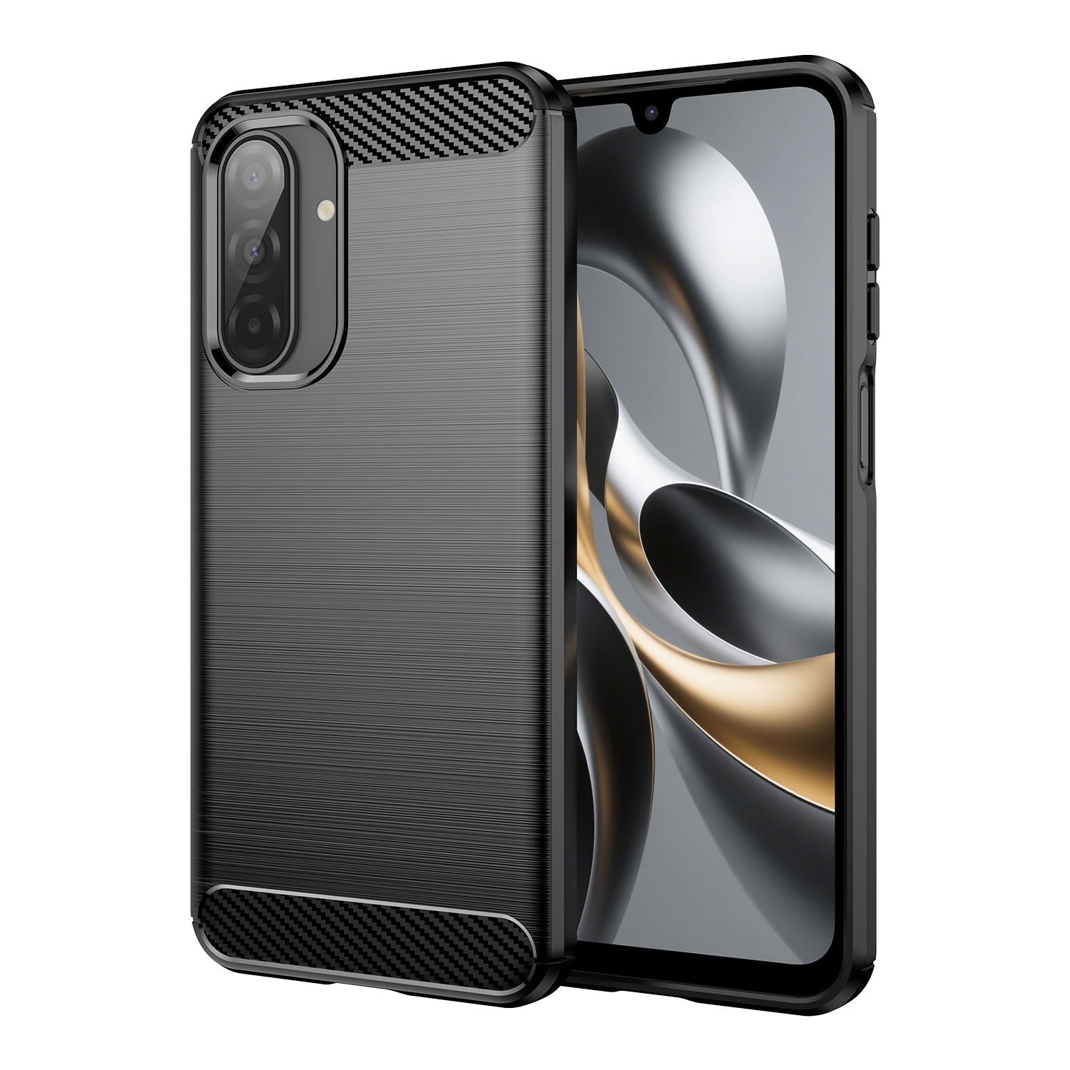 Galaxy A17 5g Carbon Fibre Case [Black]