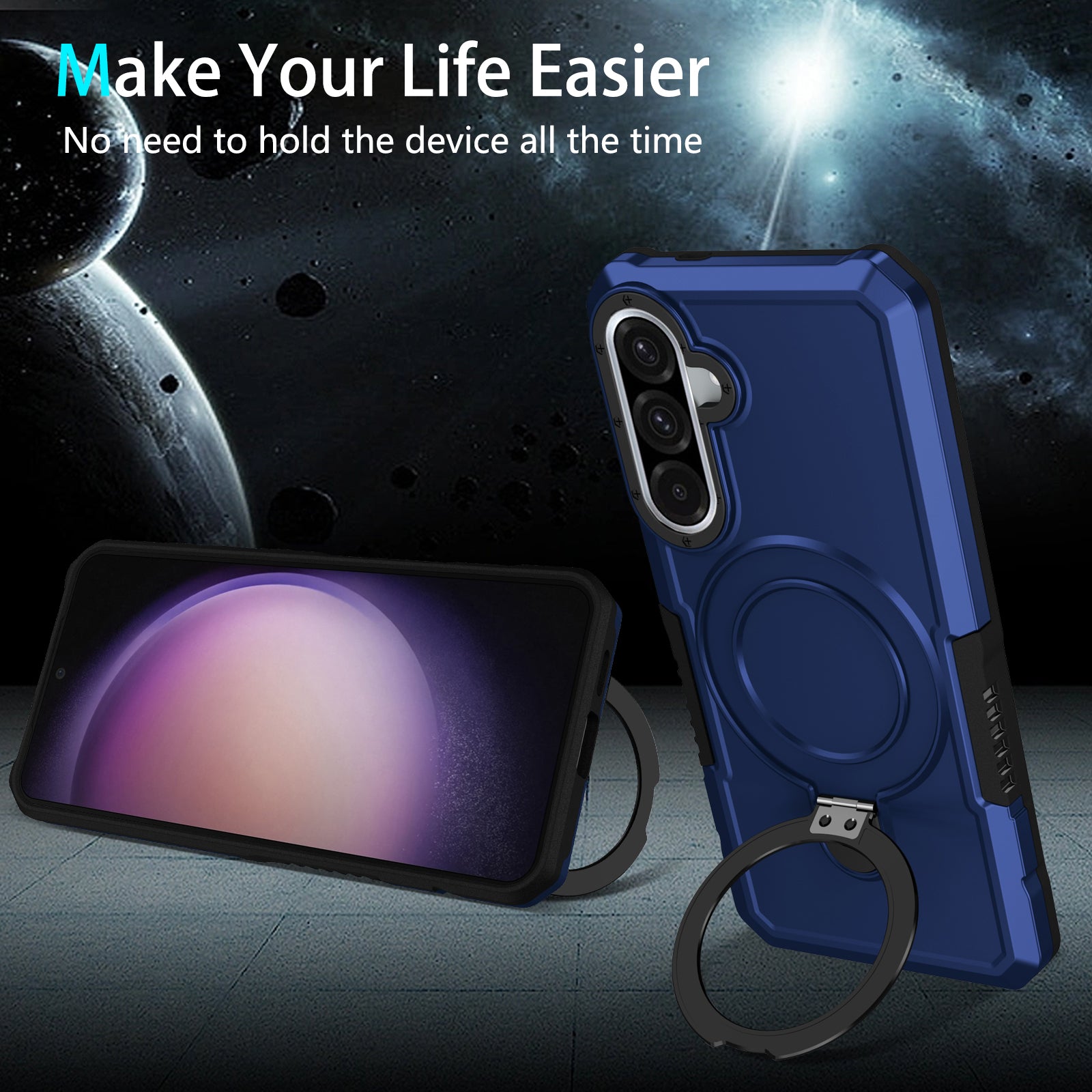 Samsung Galaxy A56 5G Heavy Duty Case [Navy]