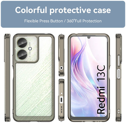 Xiaomi Redmi 13C 4G Soft Gel Bumper Case [Clear Grey]