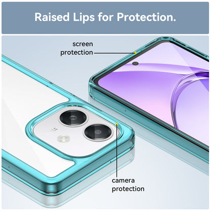 Oppo A40 4G Soft Gel Case [Clear Blue]