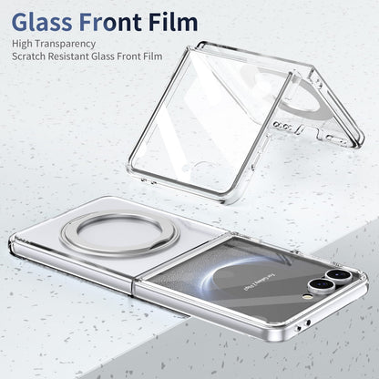 Galaxy Z Flip 7 Magsafe Stand Case [Silver]