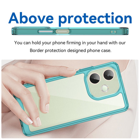 Oppo A5 Pro 5G Soft Gel Case [Clear Blue]