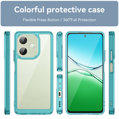 Oppo A5 Pro 5G Soft Gel Case [Clear Blue]