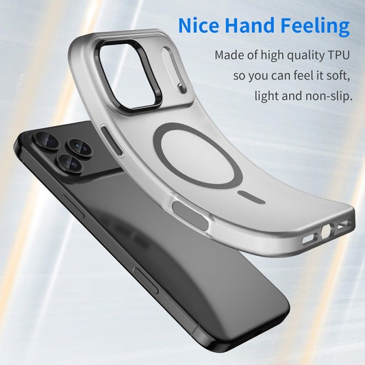 Iphone 17 Pro Max Magsafe Soft Matte Case [Black]