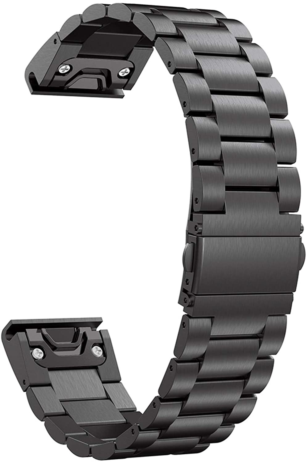 Garmin Enduro 3 Stainless Steel Strap [Black]