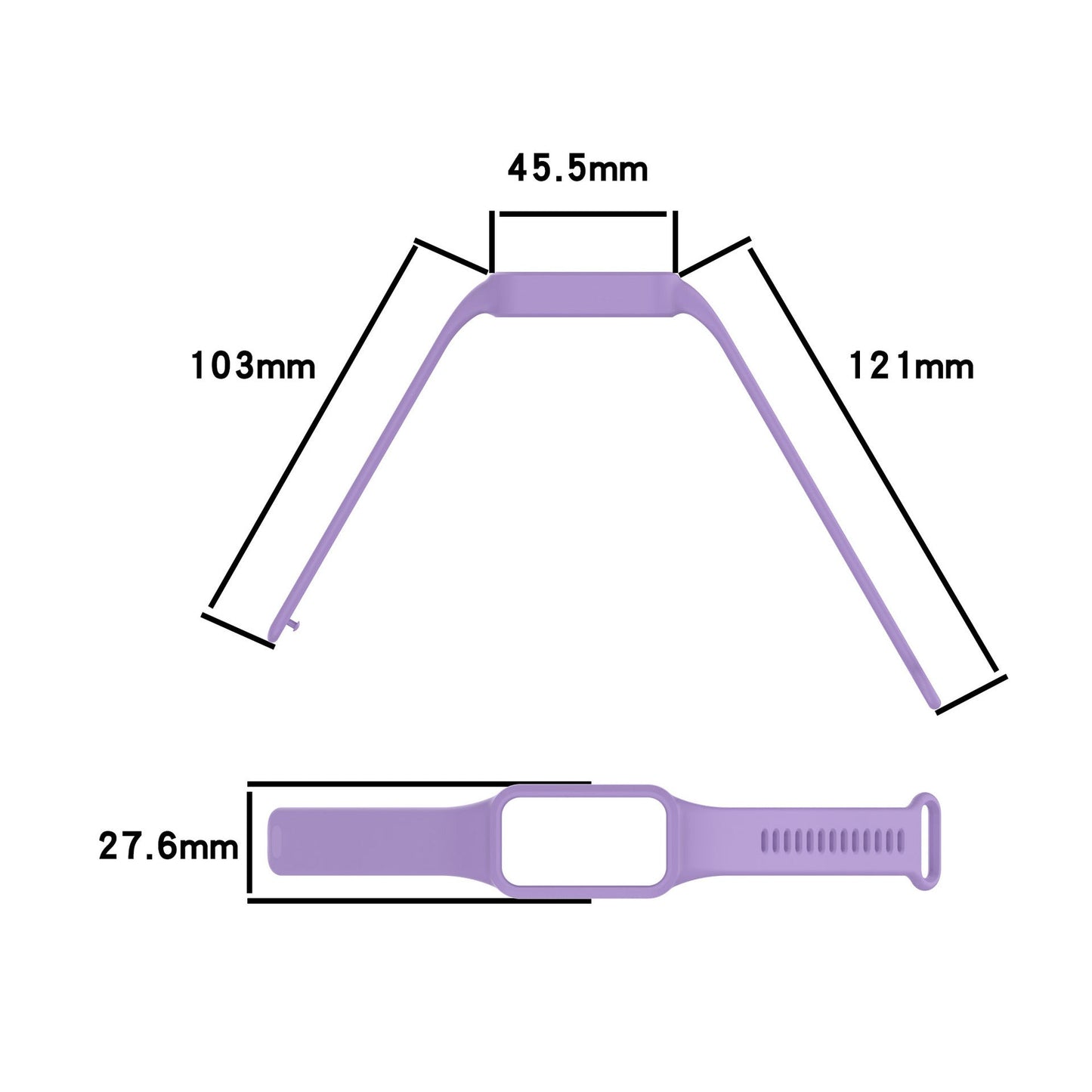 Xiaomi Band 9 Active / Redmi Band 3 Silicone Strap [Light Blue]