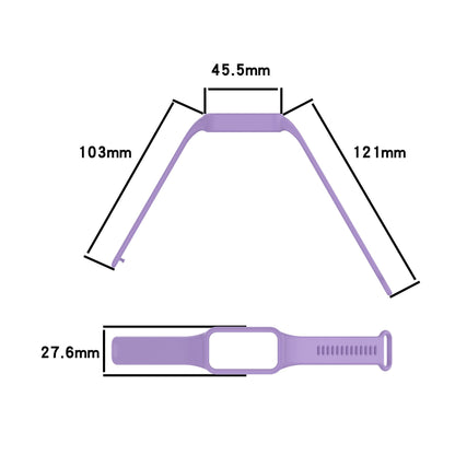 Xiaomi Band 9 Active / Redmi Band 3 Silicone Strap [Light Blue]