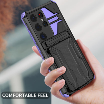 Galaxy S25 Ultra Kickstand Heavy Duty Case [Purple]