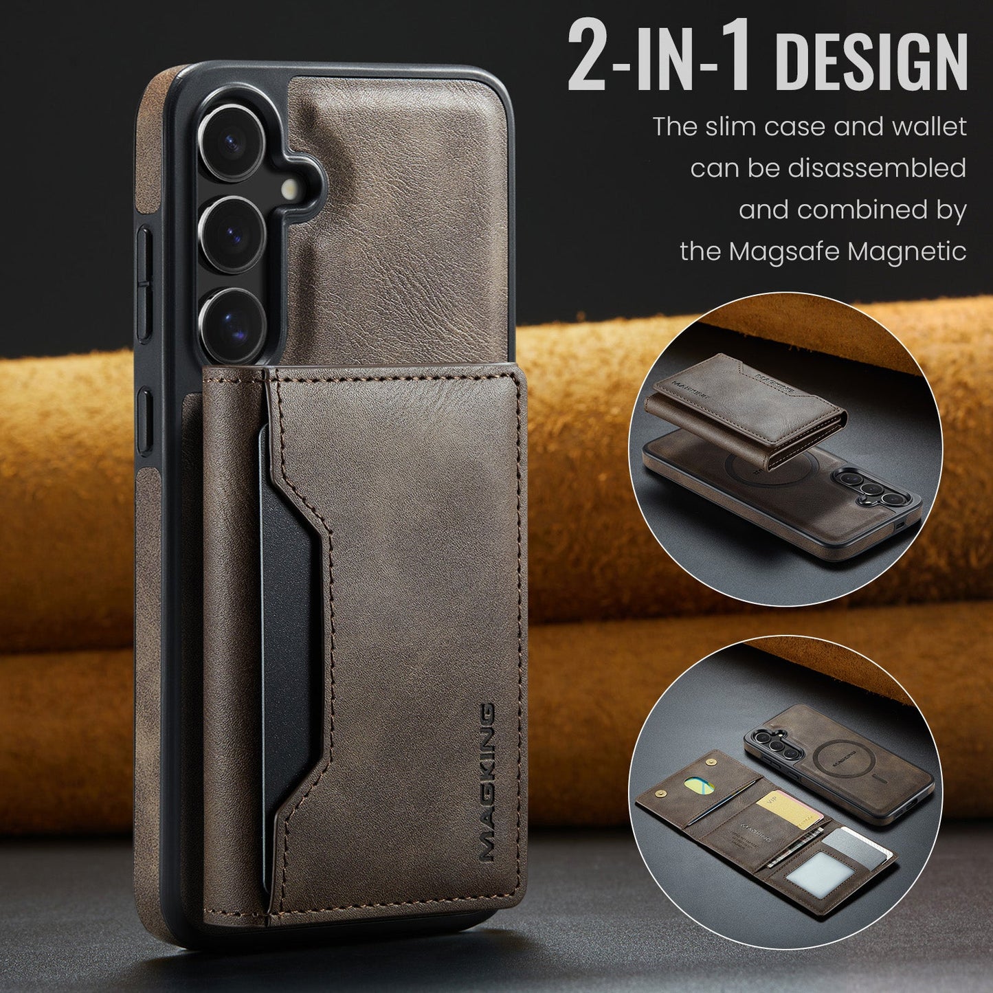 Galaxy S25 Plus Magsafe Wallet [Coffee]