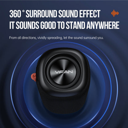 Vipfan 30W Bluetooth Speaker W/ Deep Bass, Strap, Ipx6 Waterproof (Bs08)