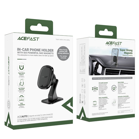 Acefast Magnetic Dashboard Phone Holder w/ Strong Magnet (D35)