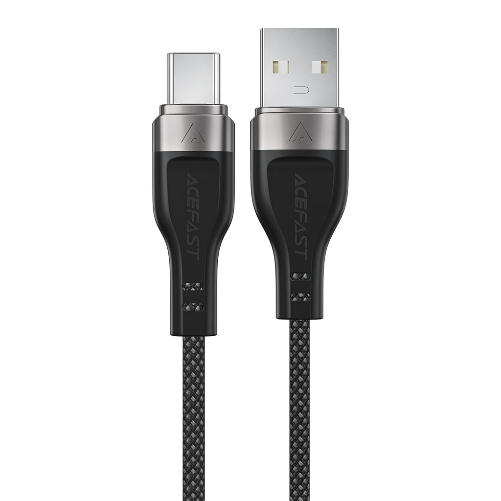 Acefast 3A/60W Super Durable Zinc Alloy Nylon Braided Cable w/ Magnetic Anti-Tangle (C11)3A USB-A to USB-C [ 3A USB-A to USB-C]