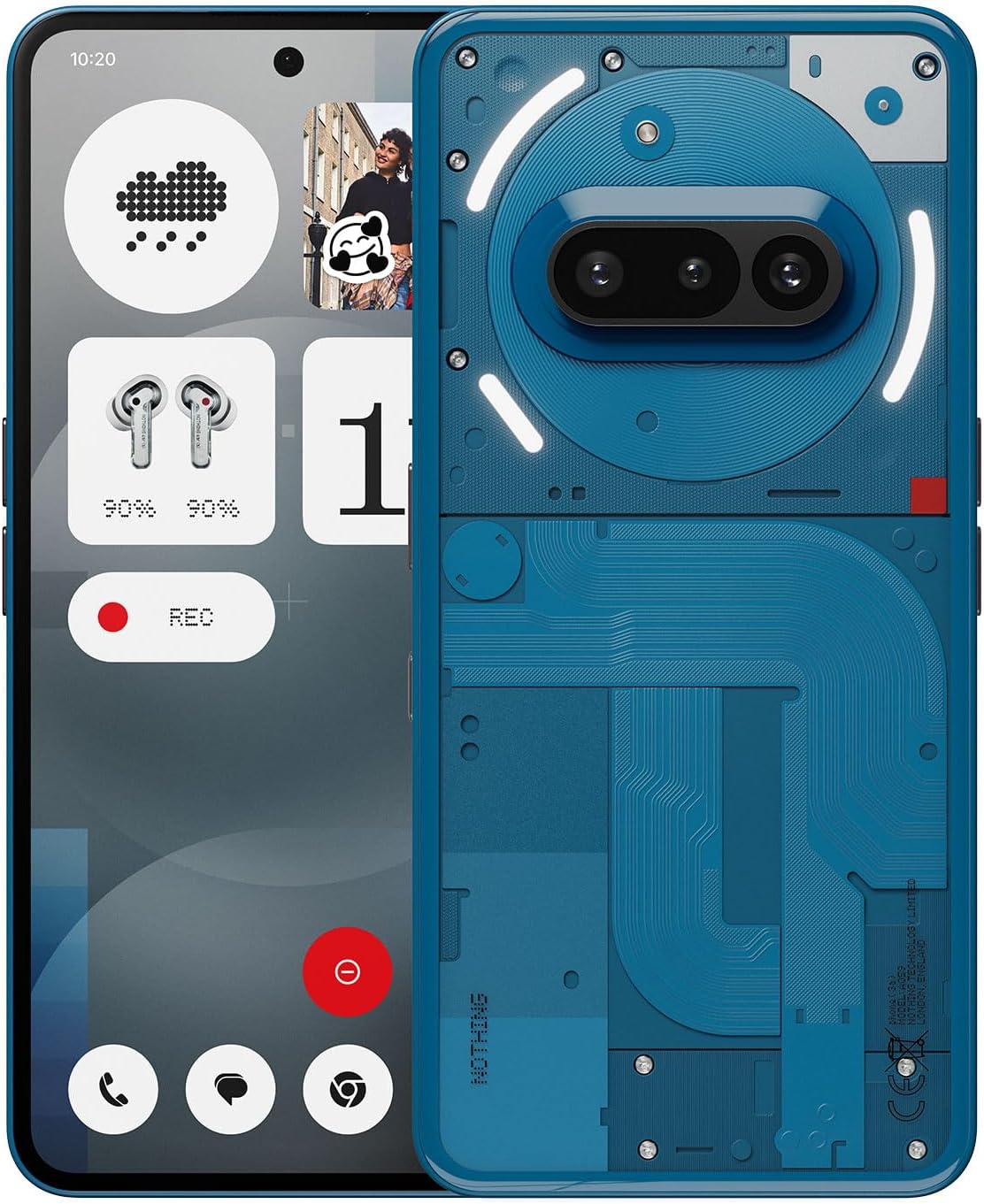 Nothing Phone (3a) Mobile Phone [256GB / 12GB RAM Blue]