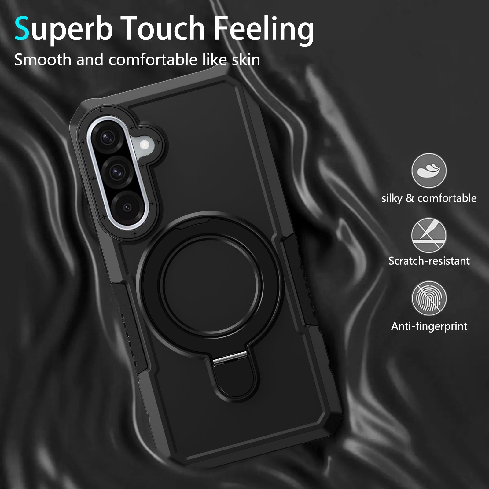 Samsung Galaxy A56 5G Heavy Duty Case [Black]