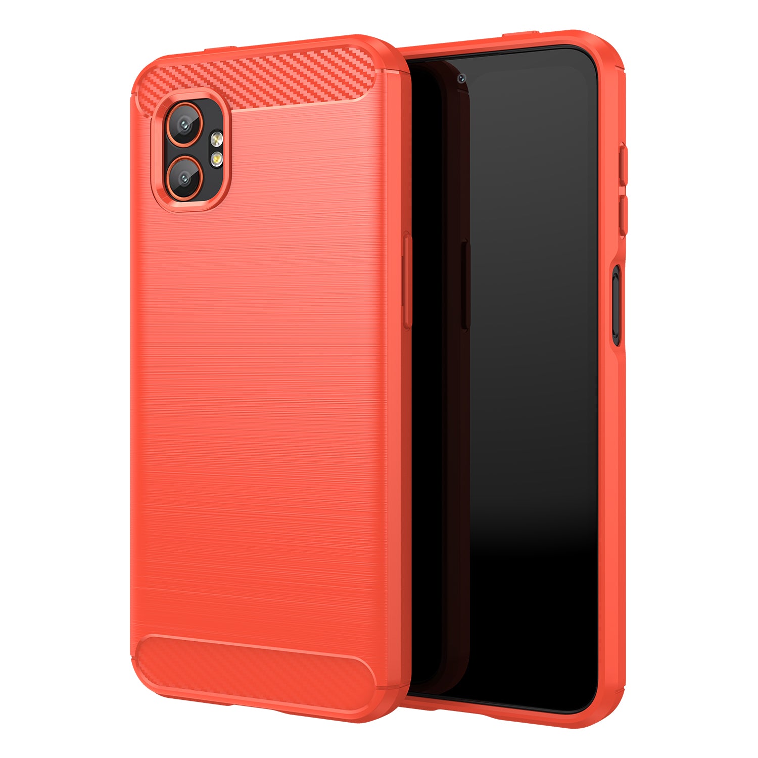 Galaxy Xcover 7 Pro Carbon Fibre Case [Red]