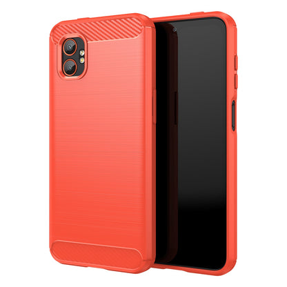 Galaxy Xcover 7 Pro Carbon Fibre Case [Red]