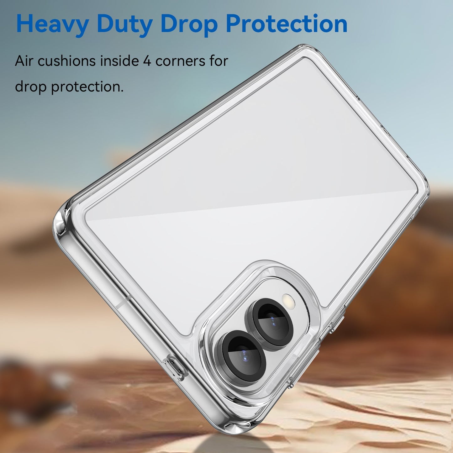 Galaxy S25 Edge Soft Gel Case [Clear]