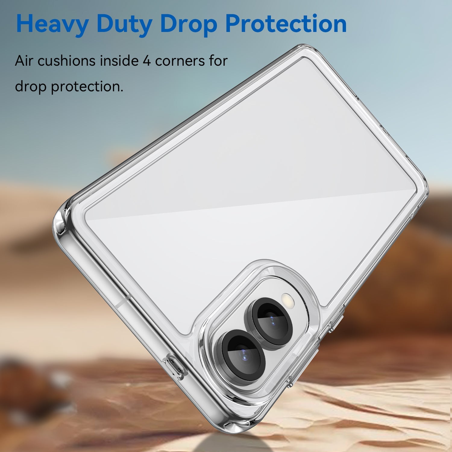 Galaxy S25 Edge Soft Gel Case [Clear]