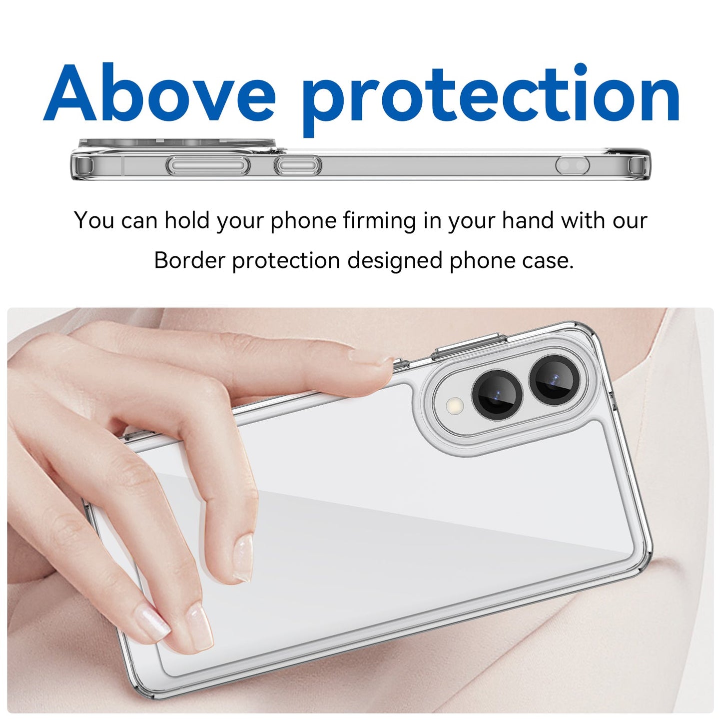 Galaxy S25 Edge Soft Gel Case [Clear]