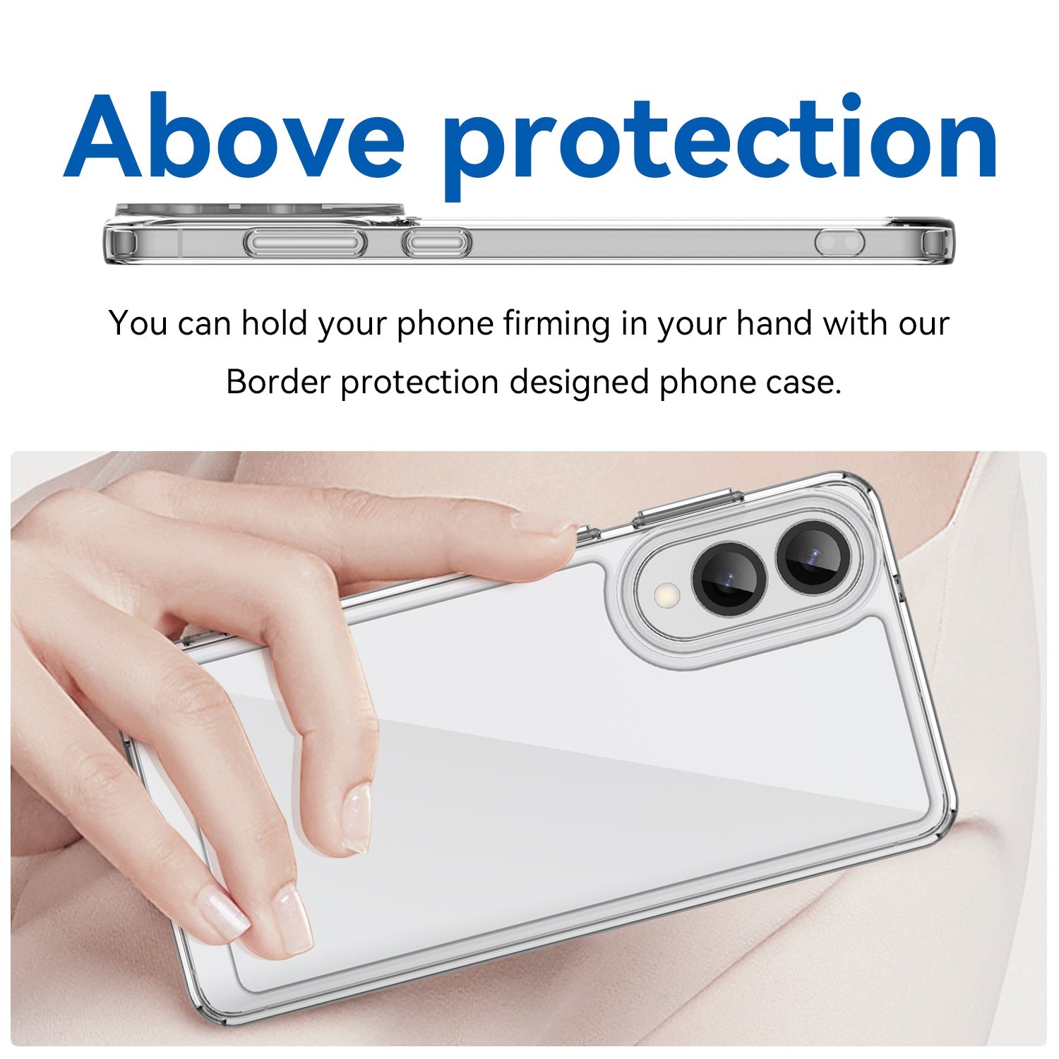 Galaxy S25 Edge Soft Gel Case [Clear]