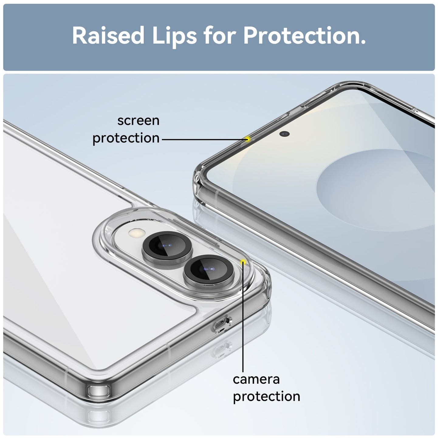 Galaxy S25 Edge Soft Gel Case [Clear]