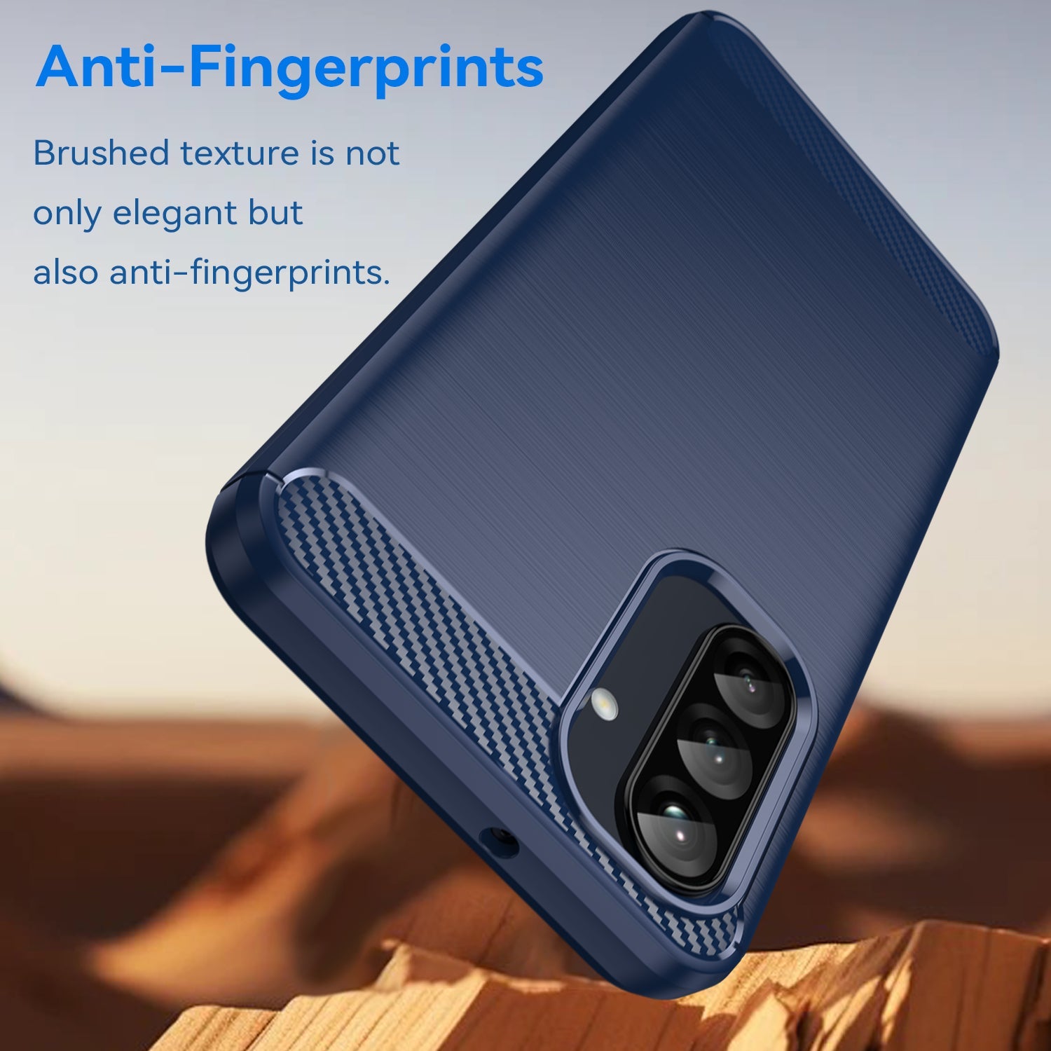 Samsung Galaxy A26 5G Carbon Fibre Case [Navy]