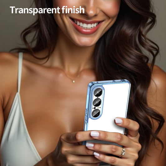 Sony Xperia 1 Vii Soft Gel Case [Clear Blue]