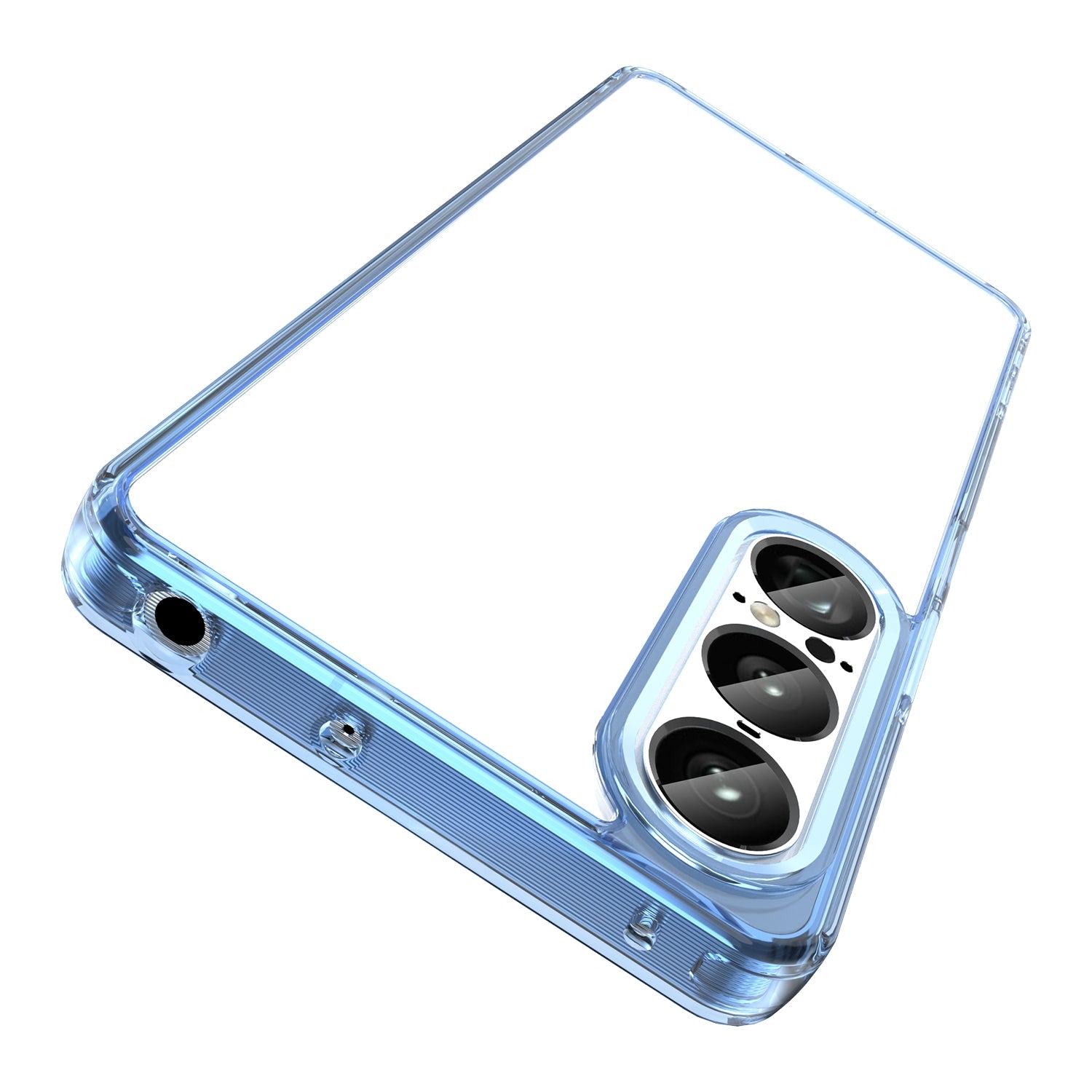 Sony Xperia 1 Vii Soft Gel Case [Clear Blue]