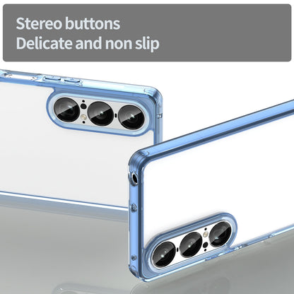 Sony Xperia 1 Vii Soft Gel Case [Clear Blue]
