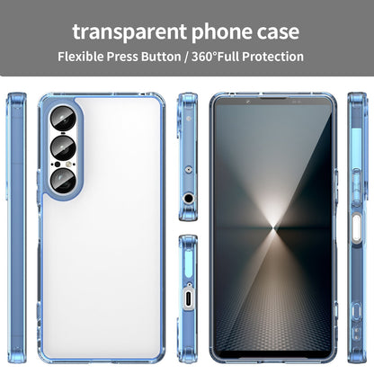 Sony Xperia 1 Vii Soft Gel Case [Clear Blue]