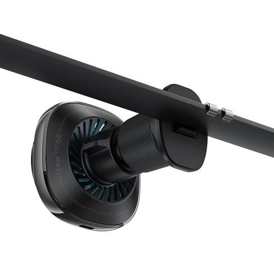 Acefast 15W Magnetic Wireless Charging Air Vent Phone Holder w/ Ring Light, Cooling Vents (D31)