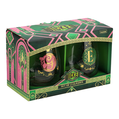 Wicked Set of 2 Glasses