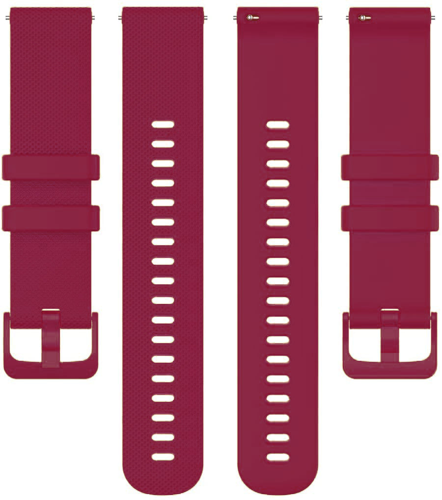 Garmin Vivoactive 6 Silicone Strap [Maroon]
