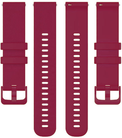 Garmin Vivoactive 6 Silicone Strap [Maroon]