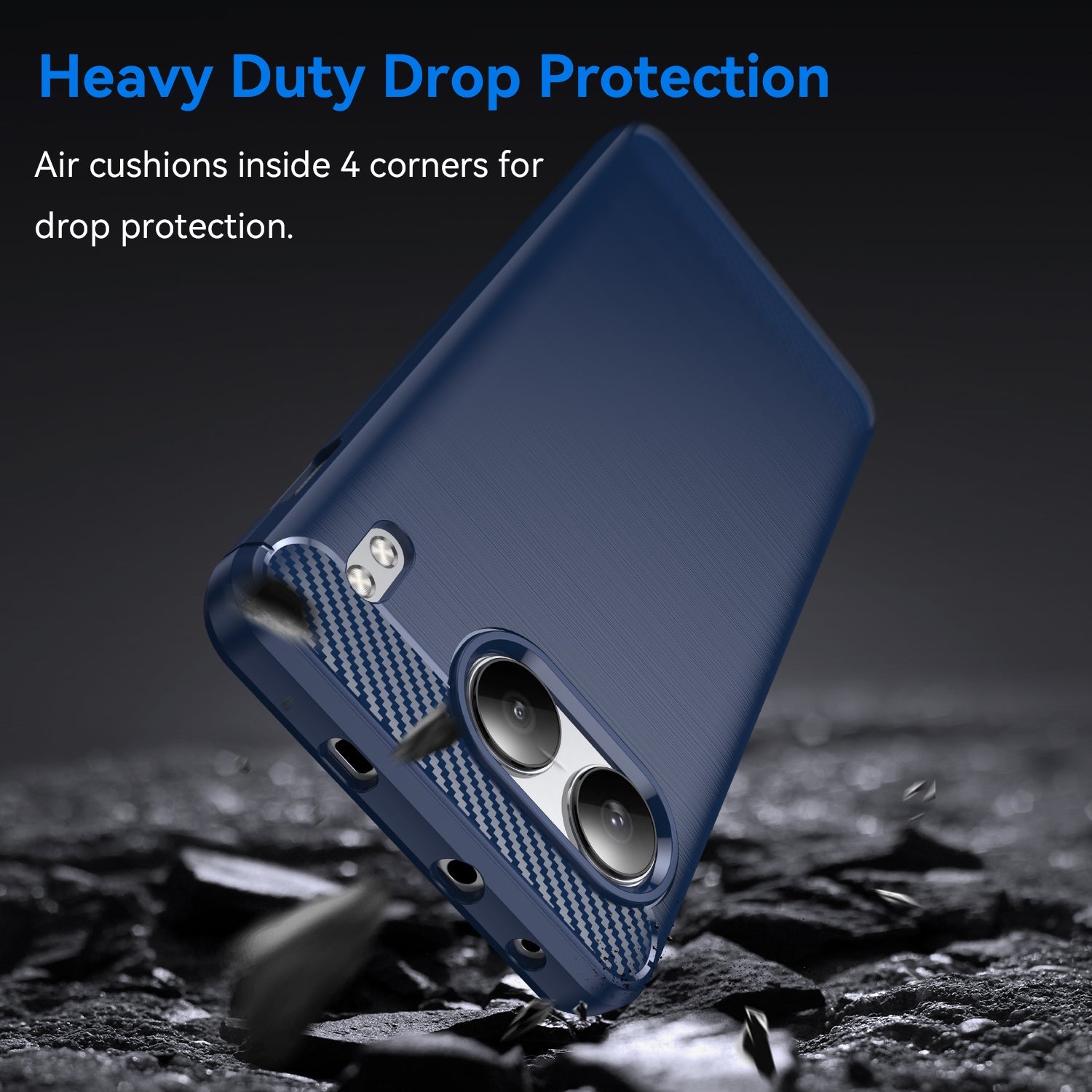 Oneplus Nord 4 Carbon Fibre Case [Navy]