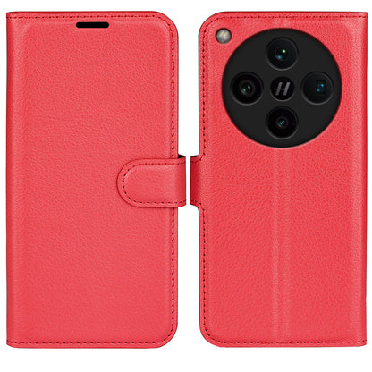 Oppo Find X8 Pro Pu Wallet Case [Red]