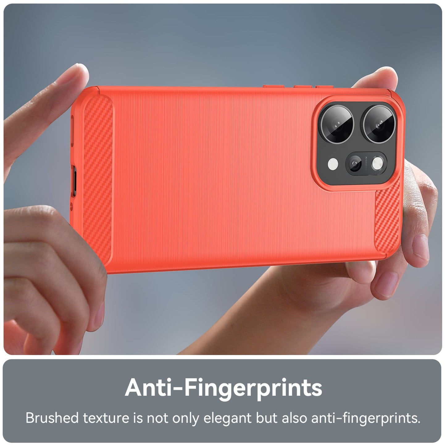 Oppo Reno 14 Pro 5g Carbon Fibre Case [Red]