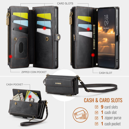 Samsung Galaxy S23 Plus Crossbody Wallet [Black]